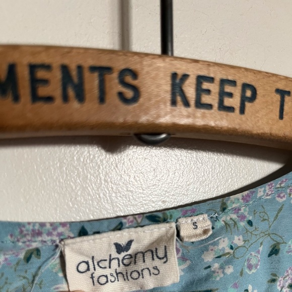 Cotton Floral Summer Dress with Pockets - Picture 3 of 11